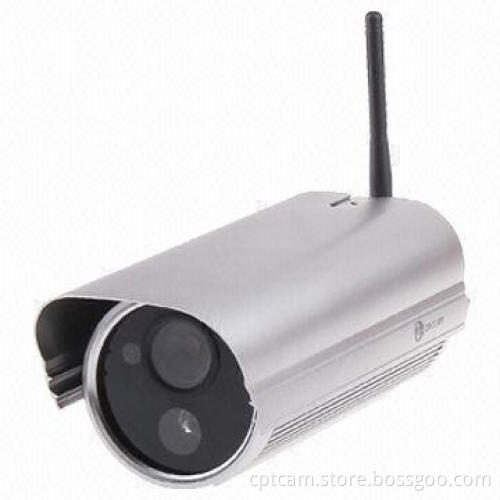 Waterproof IP Camera with CMOS 300K Pixels and Plug-and-play IR-CUT 20m, Supports SD Card/Mobile